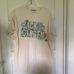 'Back to the Garden' Cream Graphic Tee